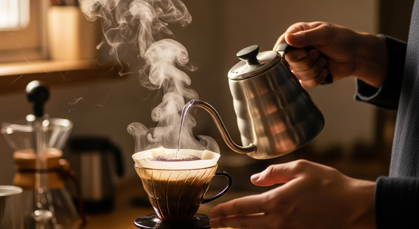 コーヒーの抽出温度が味に与える影響|最適温度と変化の比較実験