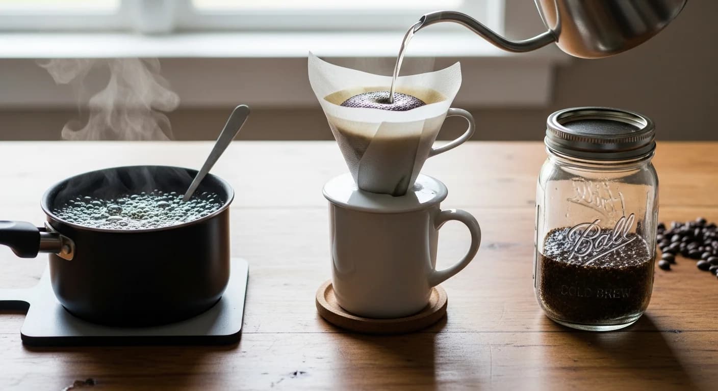 How to Make Coffee Without a Machine: 7 Methods That Actually Work