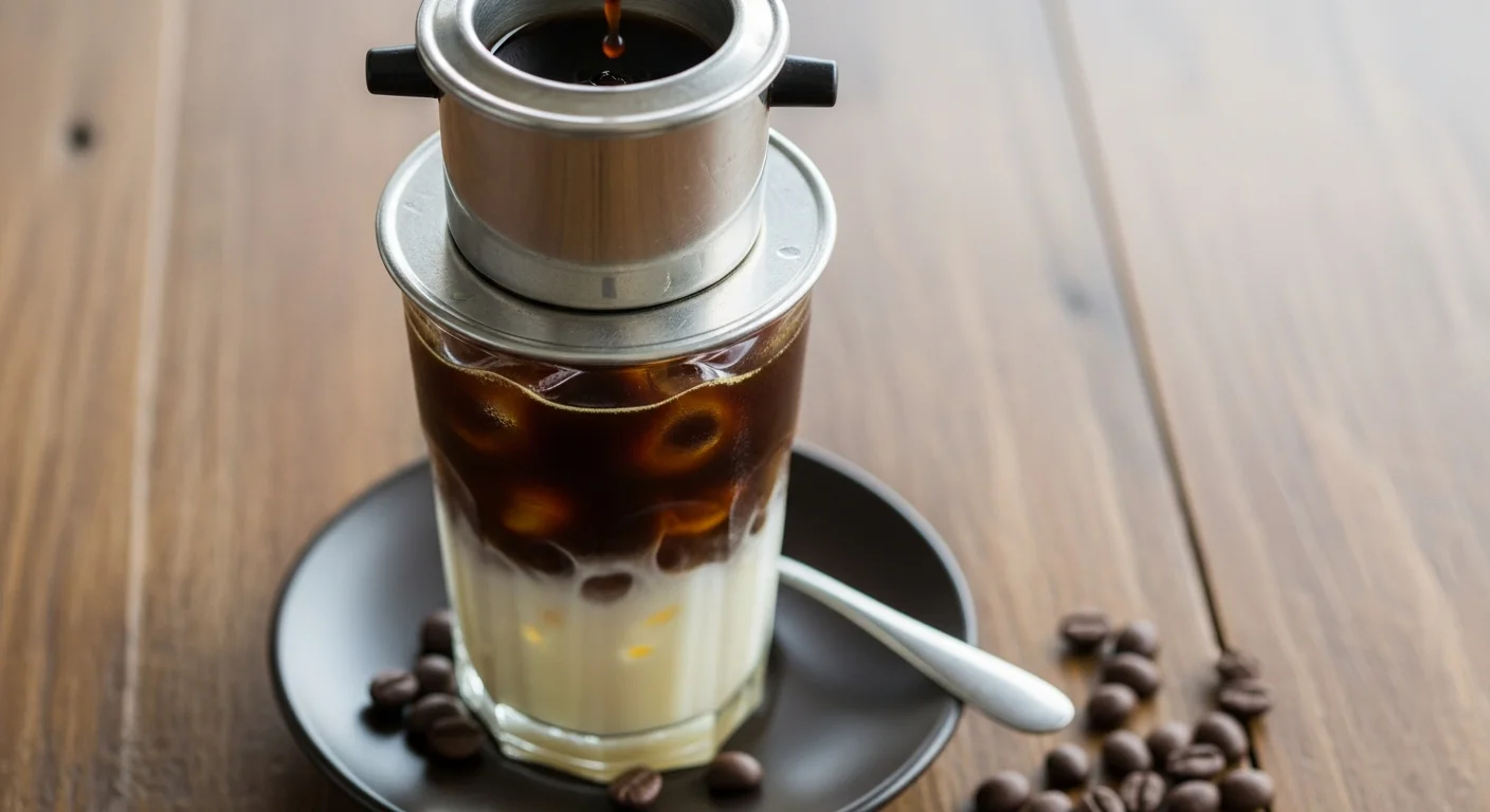Vietnamese Iced Coffee (Cà Phê Sữa Đá) Recipe