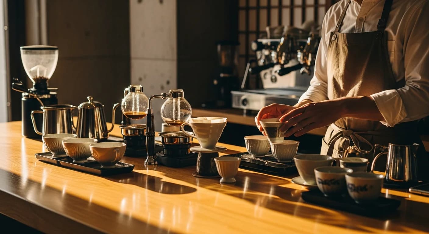 コーヒーのおまかせ体験|日本発のコーヒーおまかせカフェとその楽しみ方
