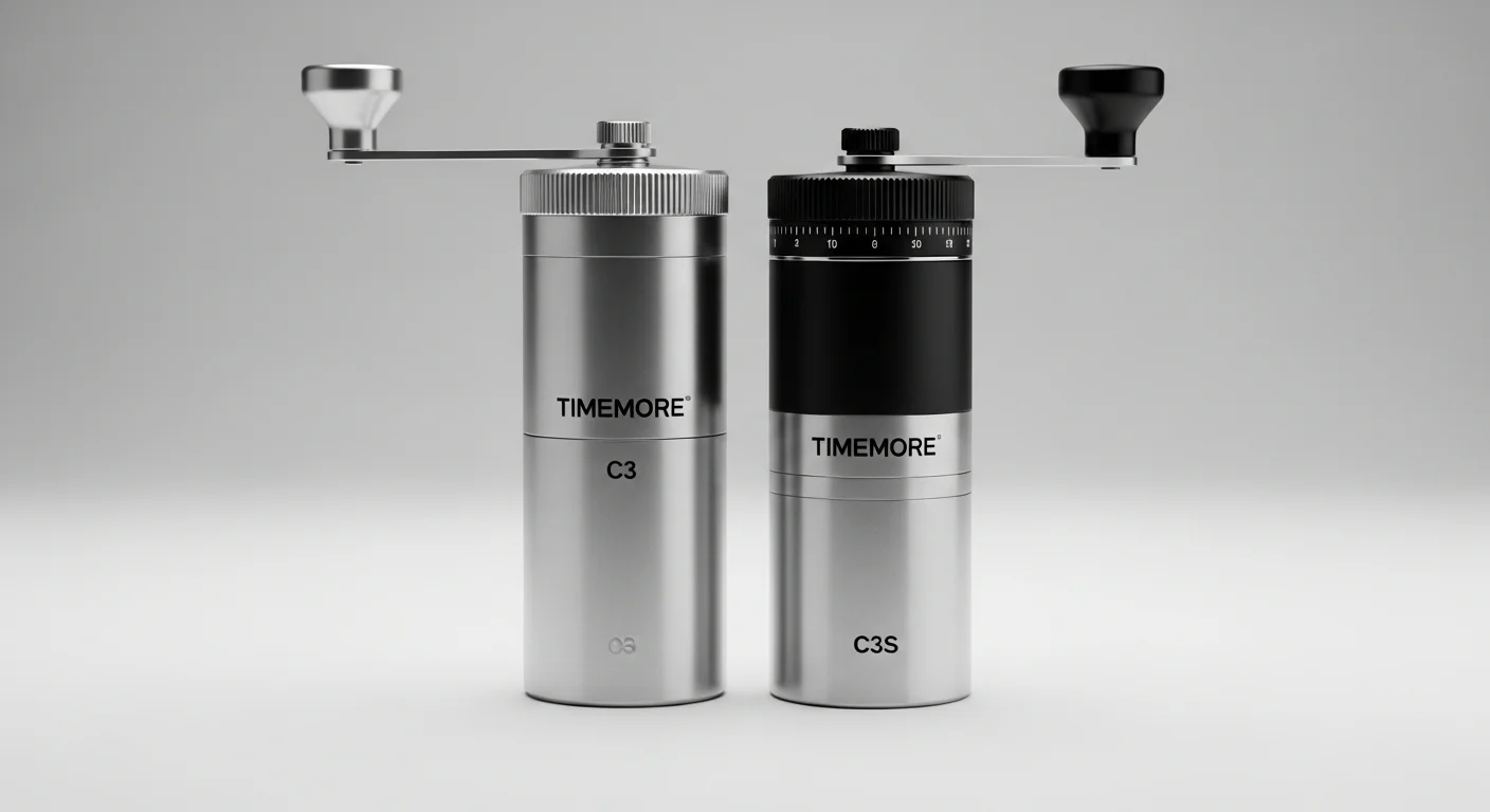 Timemore Chestnut C3 vs C3S Comparison — Differences, Grind Quality & Which to Buy
