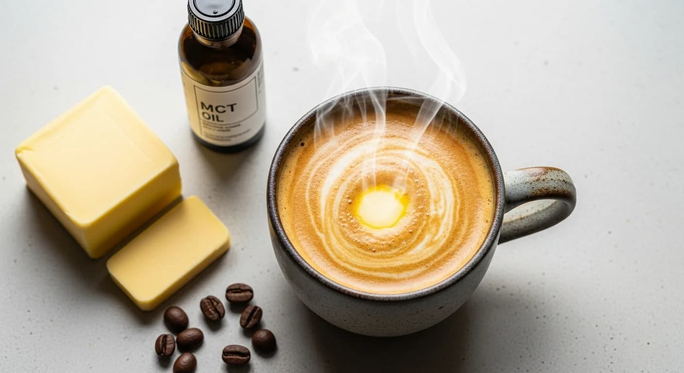 バターコーヒー(ブレットプルーフコーヒー)の作り方と効果
