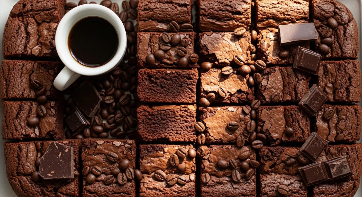 Coffee Chocolate Brownie Recipe: Rich Coffee-Flavored Snack