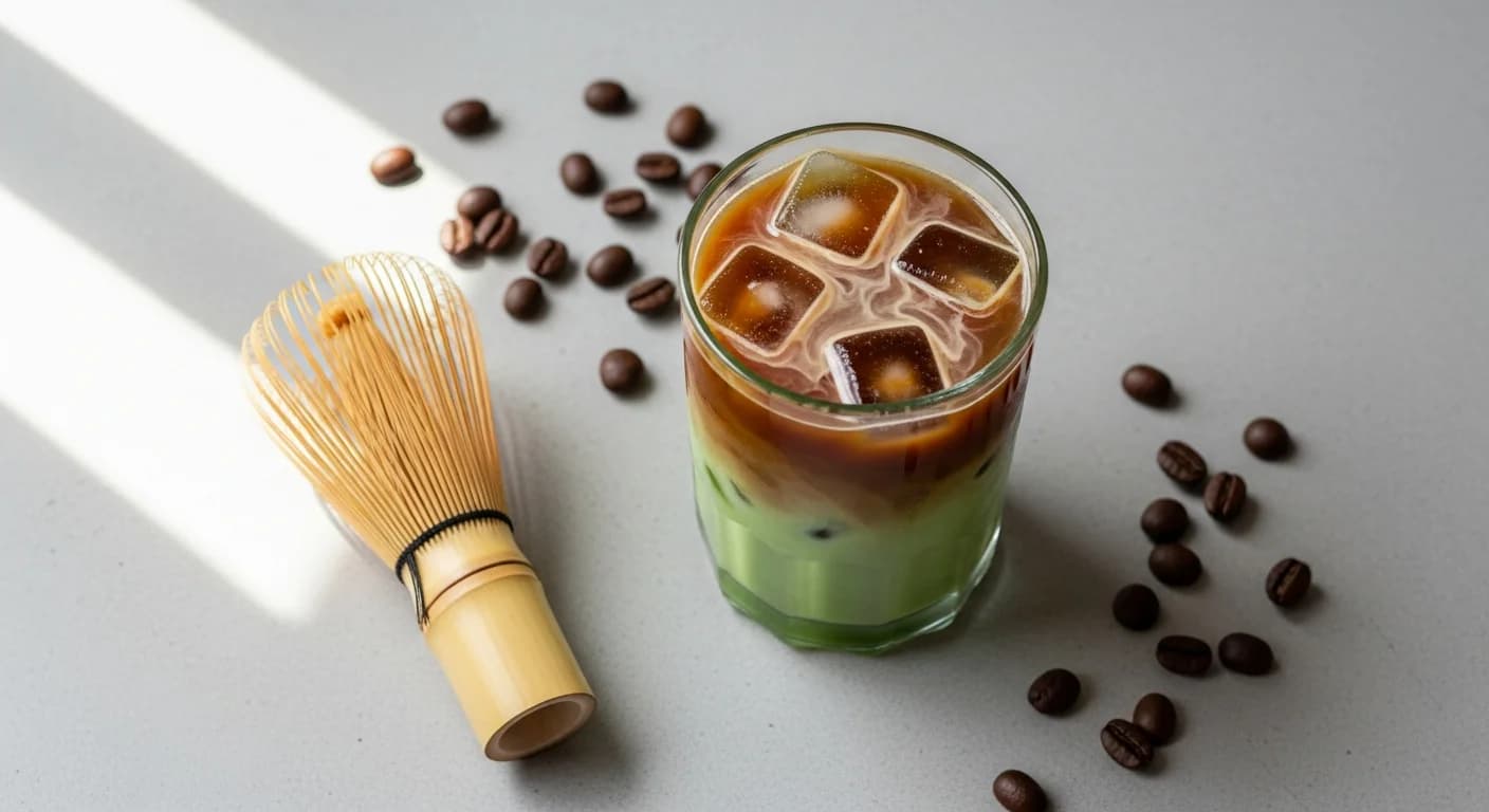 抹茶コーヒーラテの作り方|和と洋が融合するアレンジレシピ